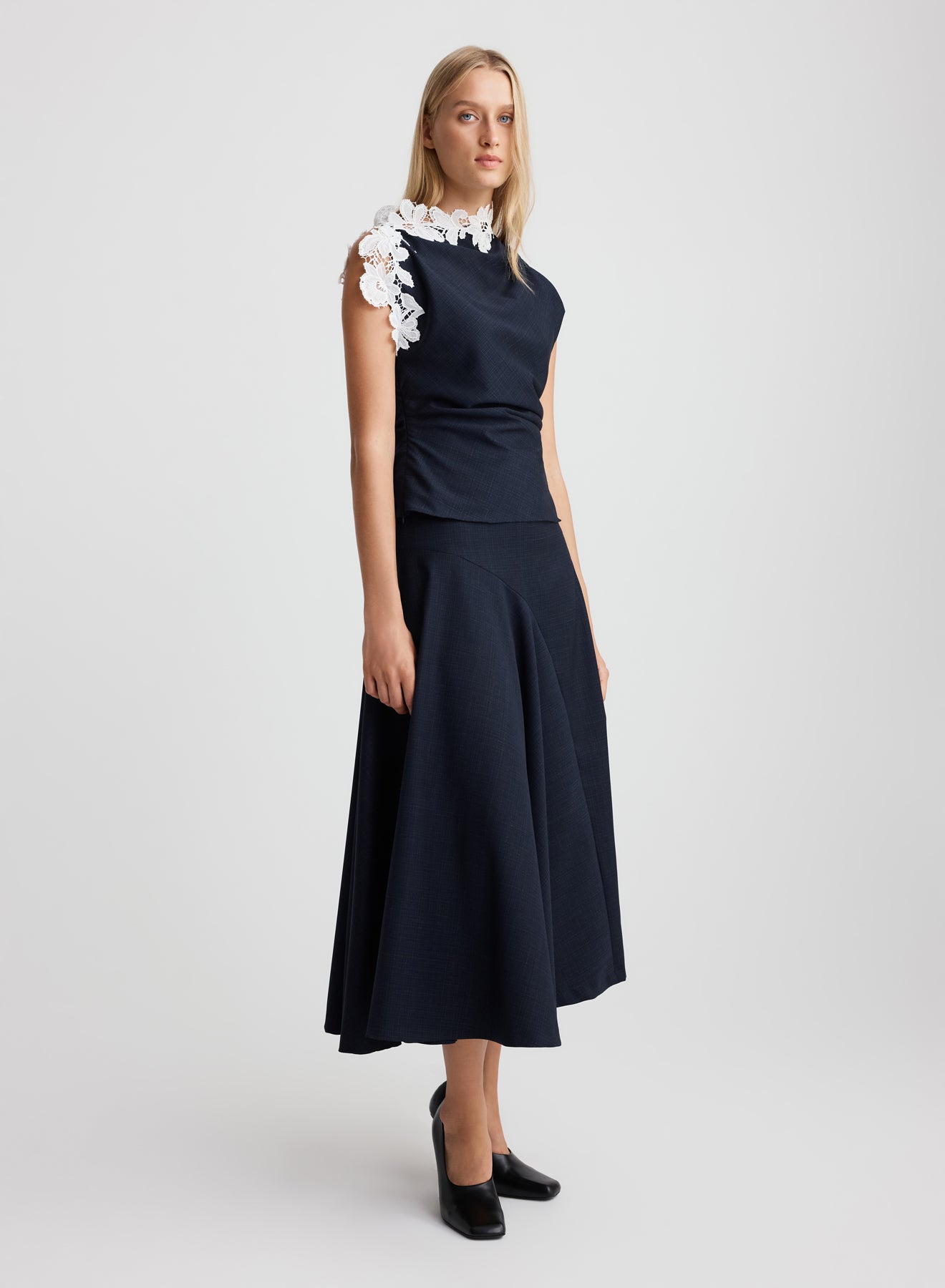 SCARPA SKIRT (NAVY)