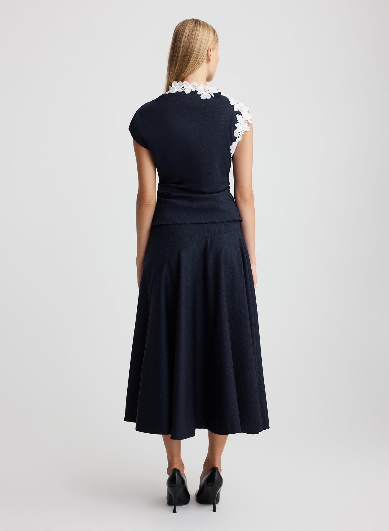 SCARPA SKIRT (NAVY)