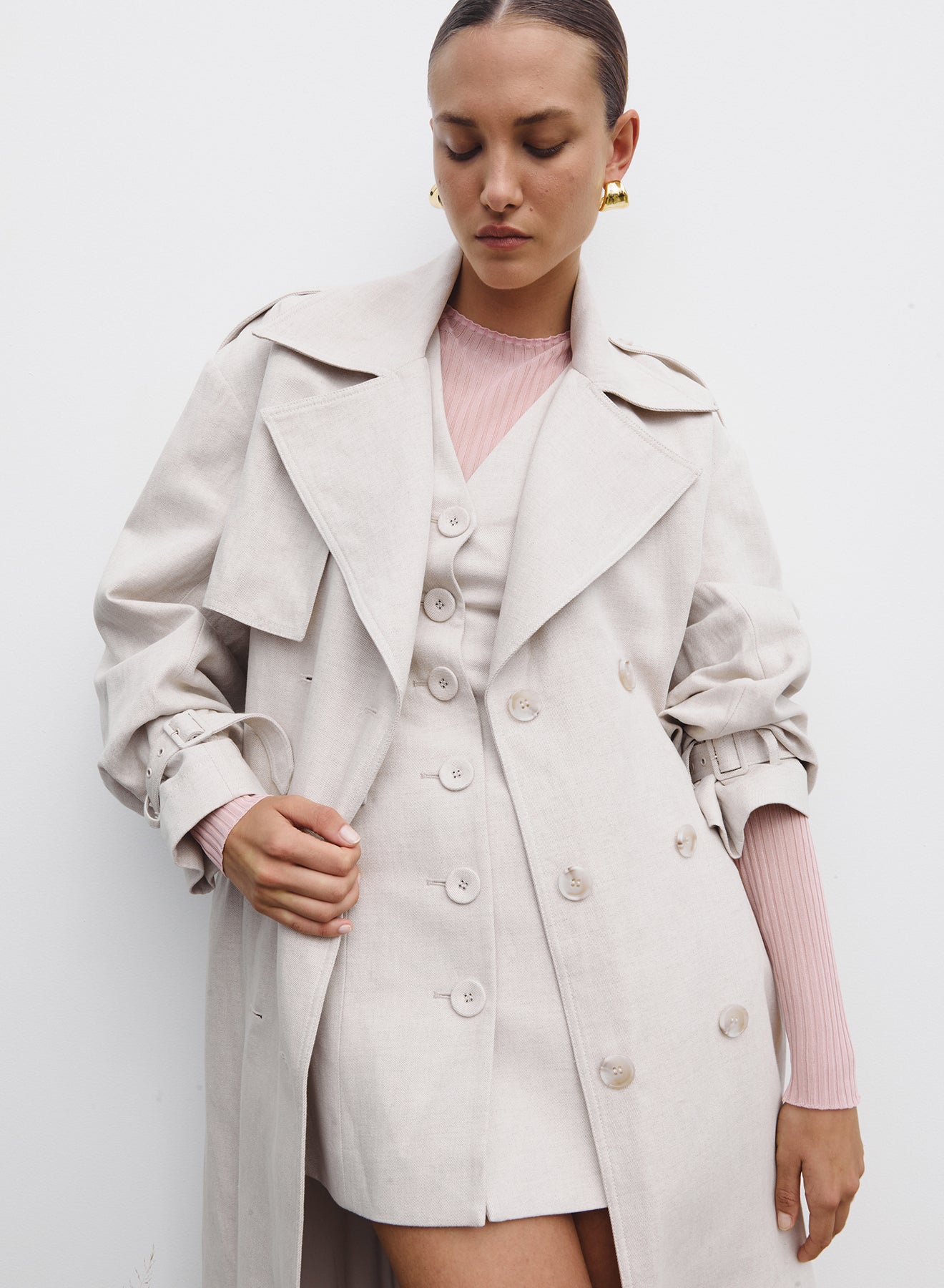 WESLEY COAT (CLOUD)