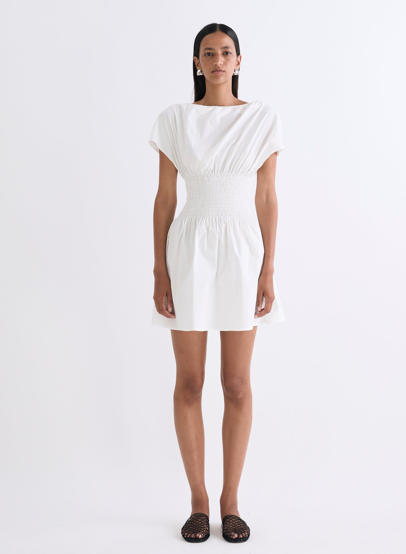 EMILY-MAE DRESS (SWAN)