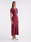 PENELOPE DRESS (CHERRY W/ SILENCE TRIM)