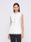 GRACE TOP (WHITE FEATHER)