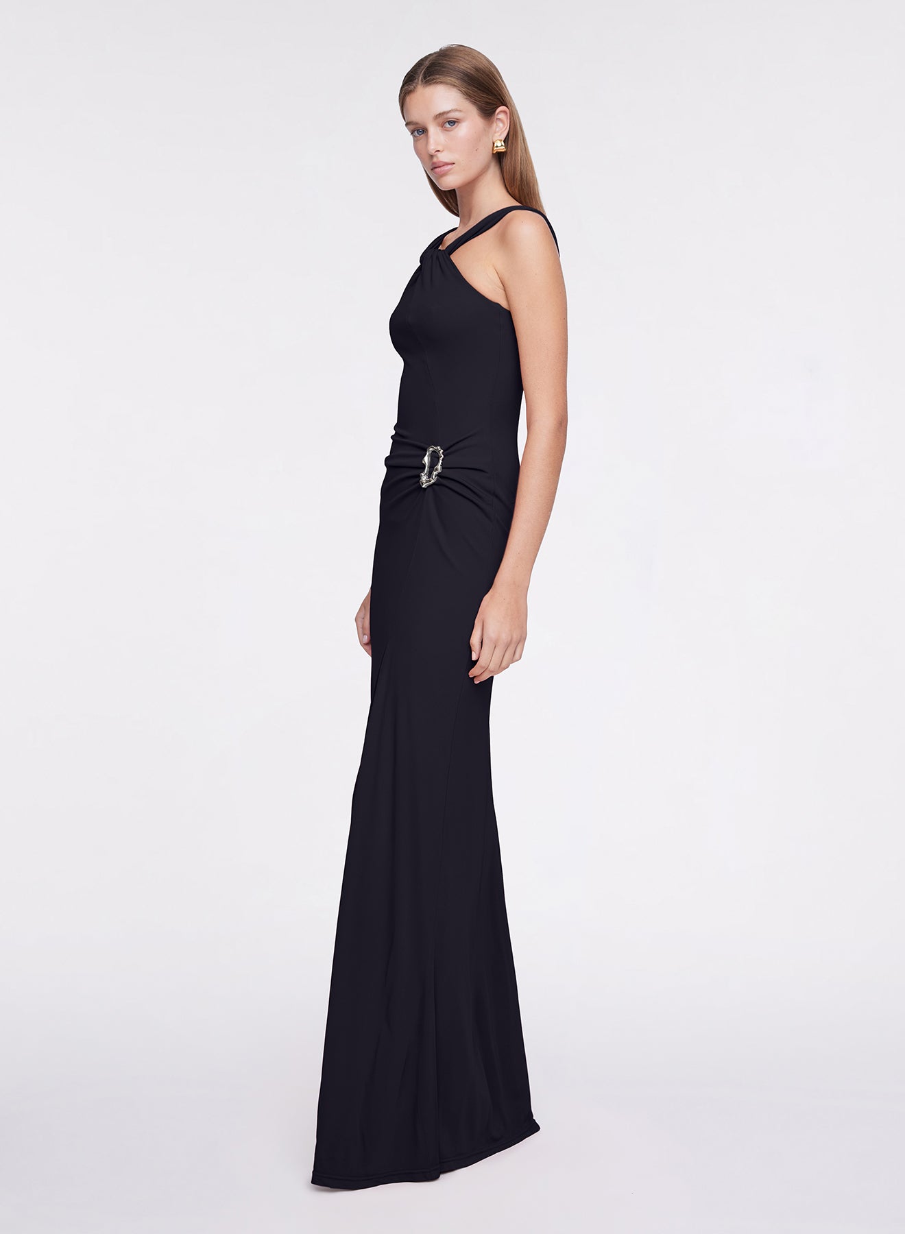 SAMARA DRESS (BLACK VISCOSE)