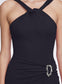 SAMARA DRESS (BLACK VISCOSE)