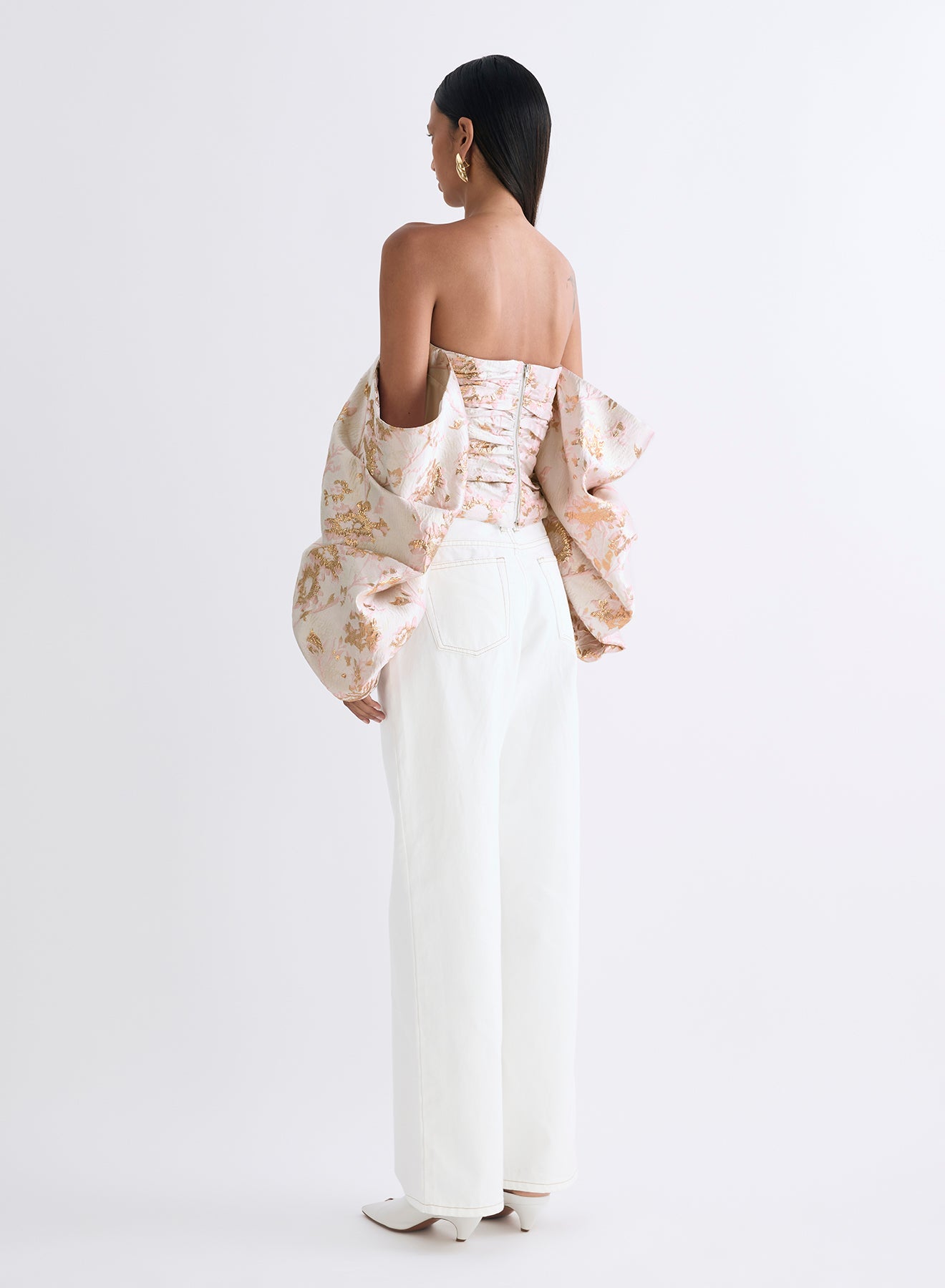MELISSA TOP (ROSEWATER)