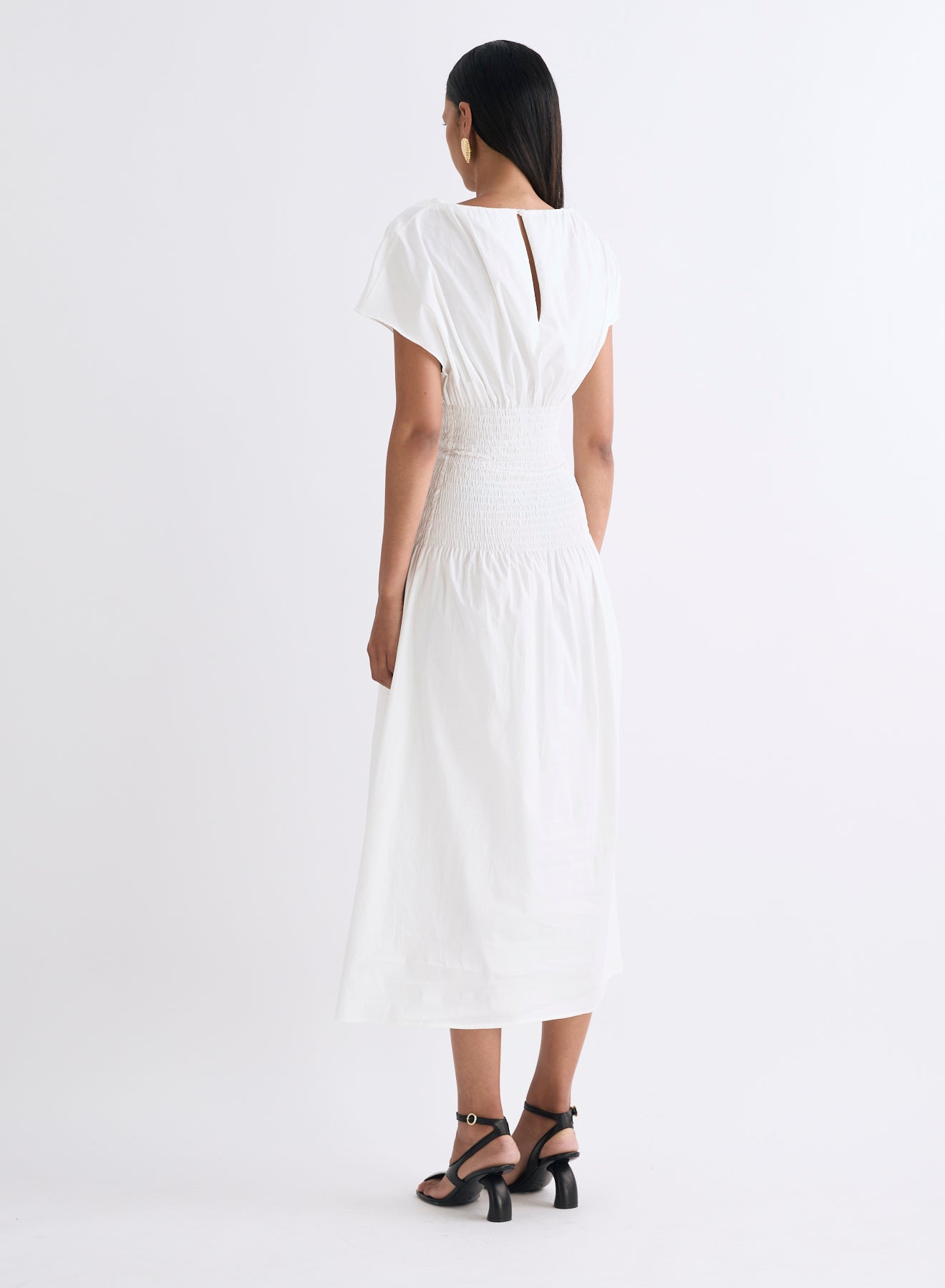AVA DRESS (SWAN)