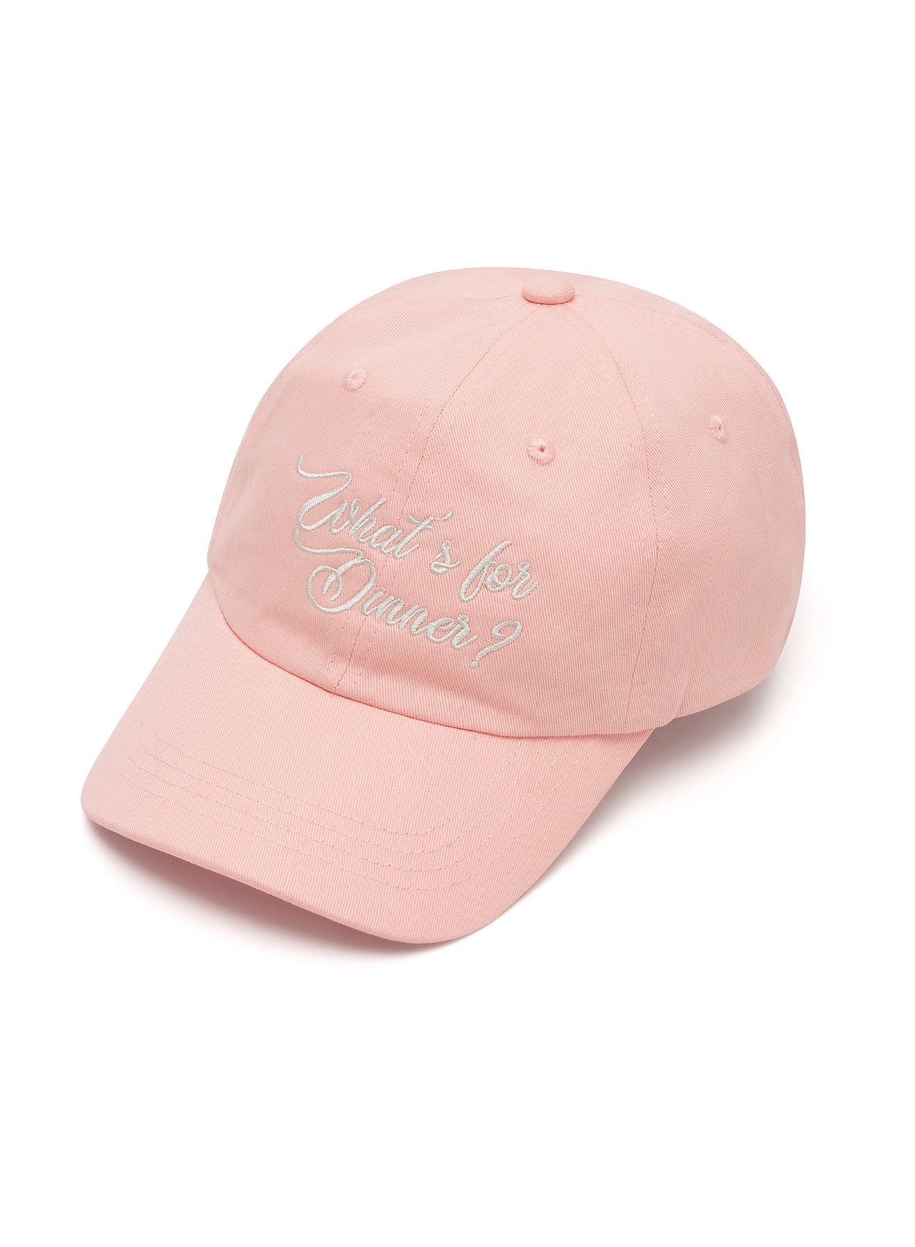 WHAT'S FOR DINNER CAP (PINK)