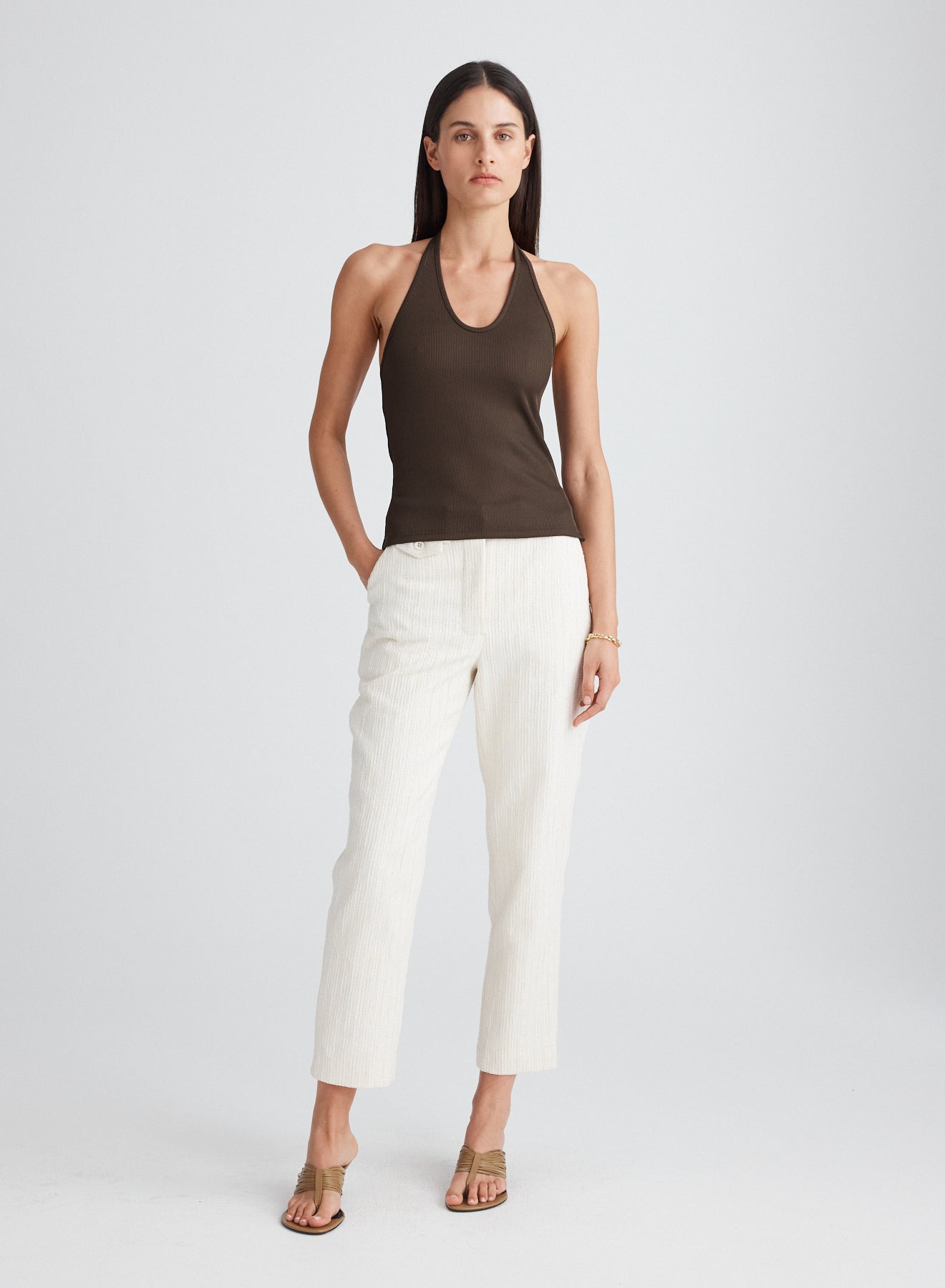 ALLISON TOP (DARK COCOA)