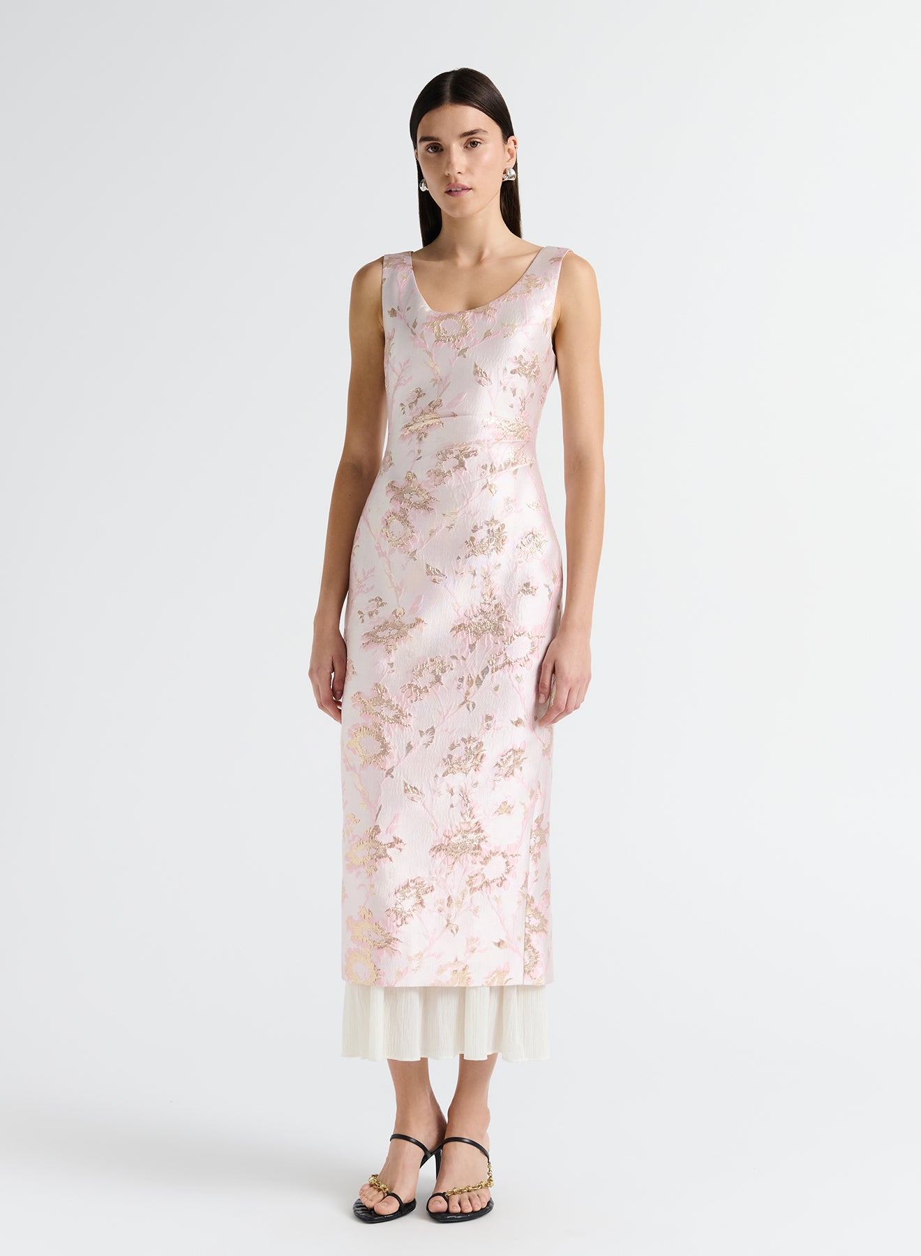 OLIVIA DRESS (ROSEWATER)