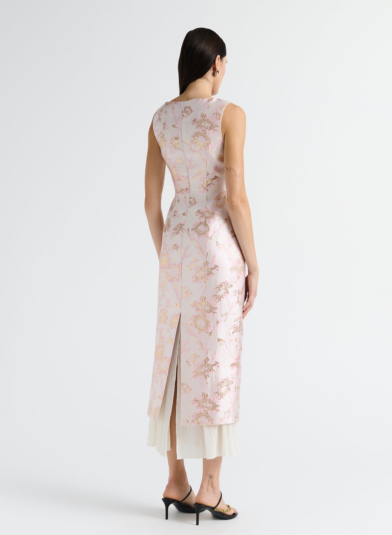 OLIVIA DRESS (ROSEWATER)