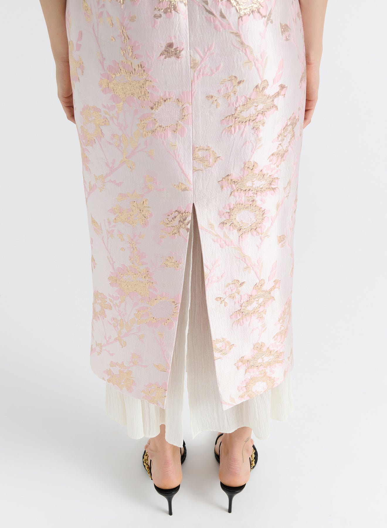 OLIVIA DRESS (ROSEWATER)