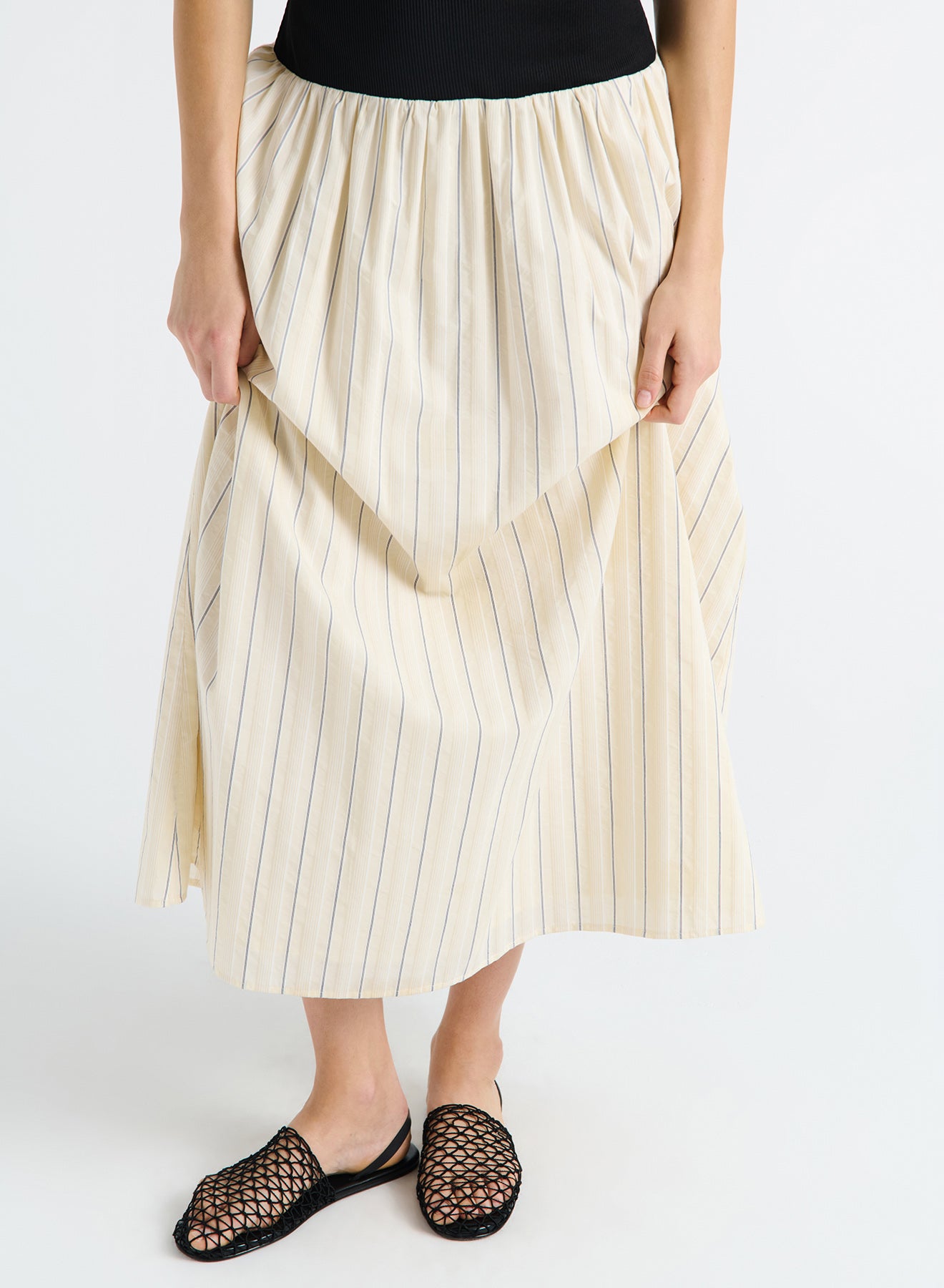 AINSLEY DRESS (MARSEILLES STRIPE)