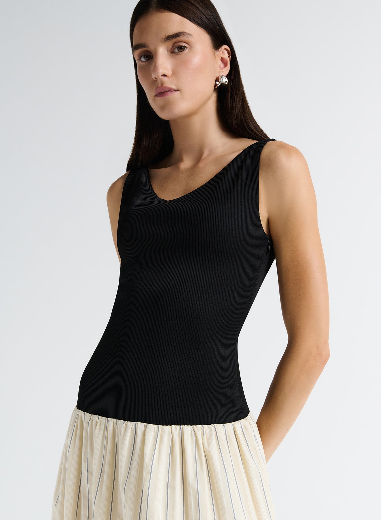 AINSLEY DRESS (MARSEILLES STRIPE)