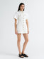 OLLIE DRESS (WHITE DENIM)