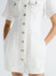 OLLIE DRESS (WHITE DENIM)