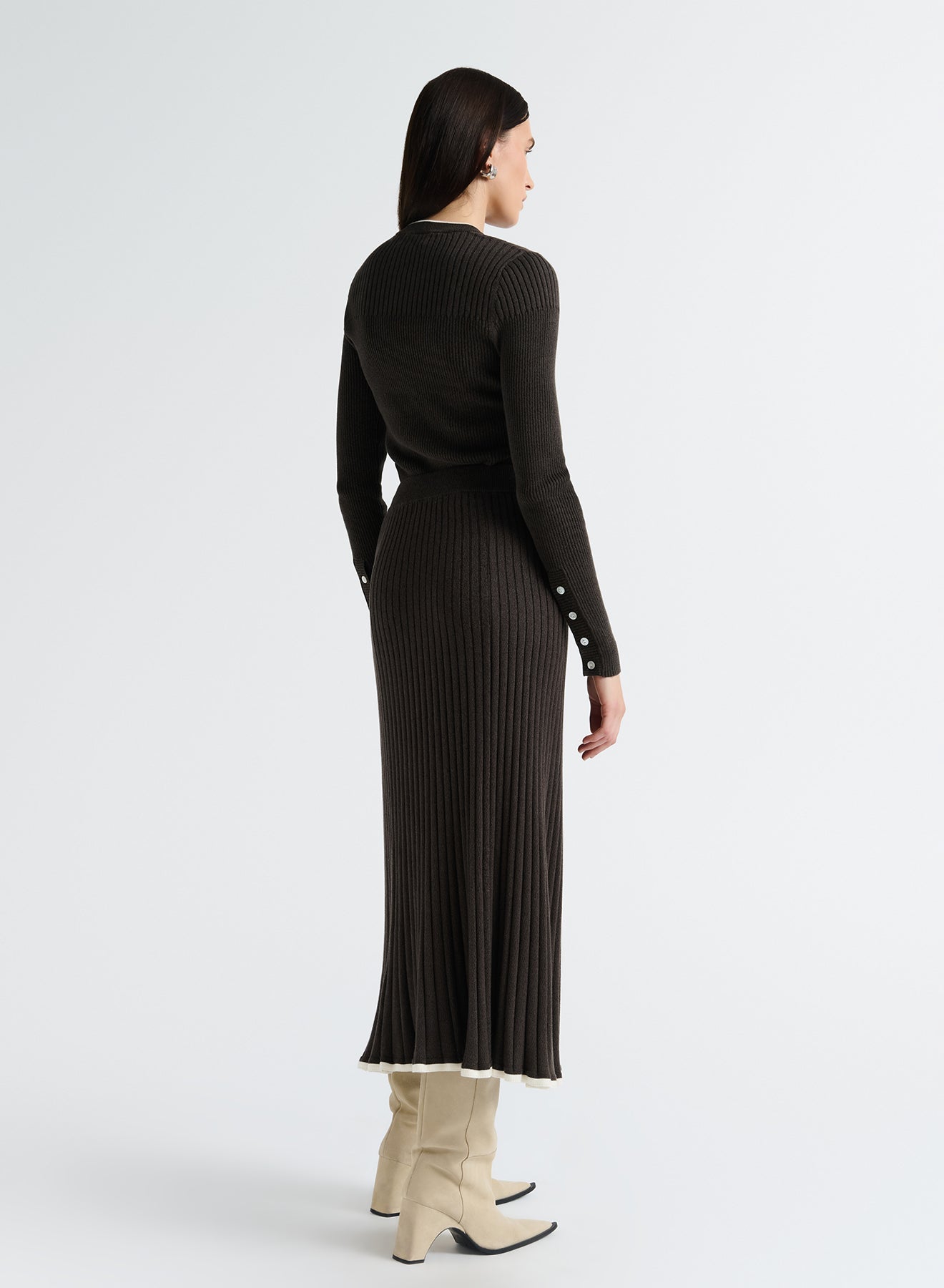 HETTIE SKIRT (CAROB)
