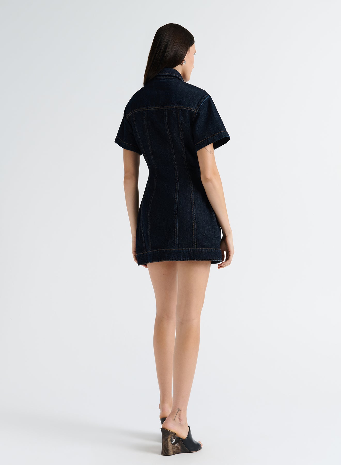 OLLIE DRESS (DARK INDIGO)