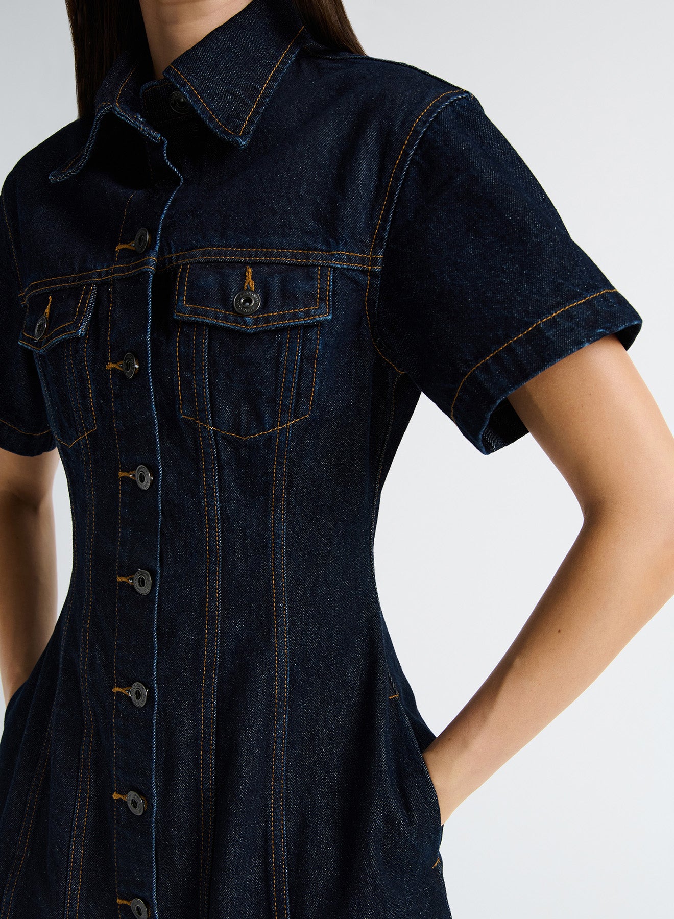 OLLIE DRESS (DARK INDIGO)