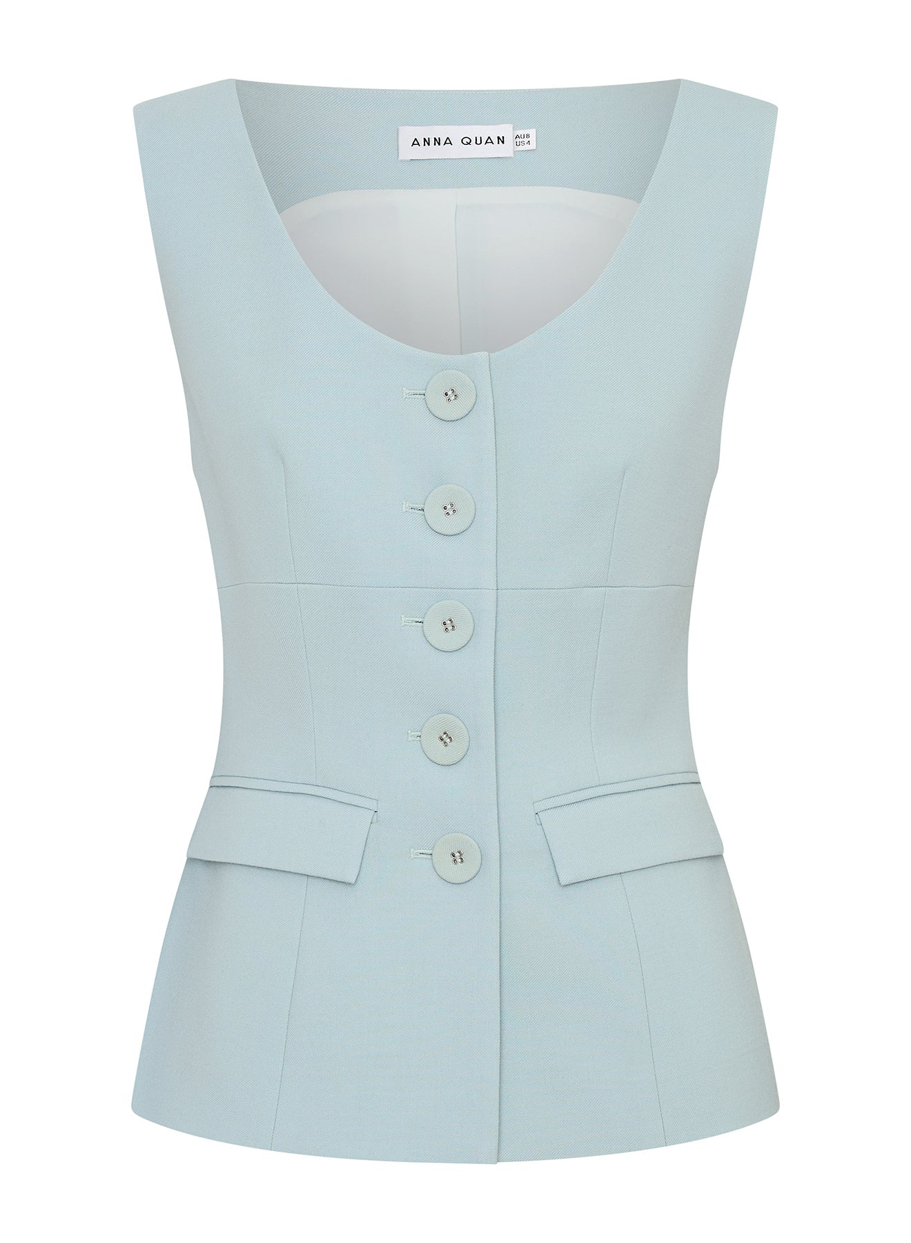 ELOISE TOP (ACQUA)