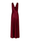 GABRIELLE DRESS (WINE)
