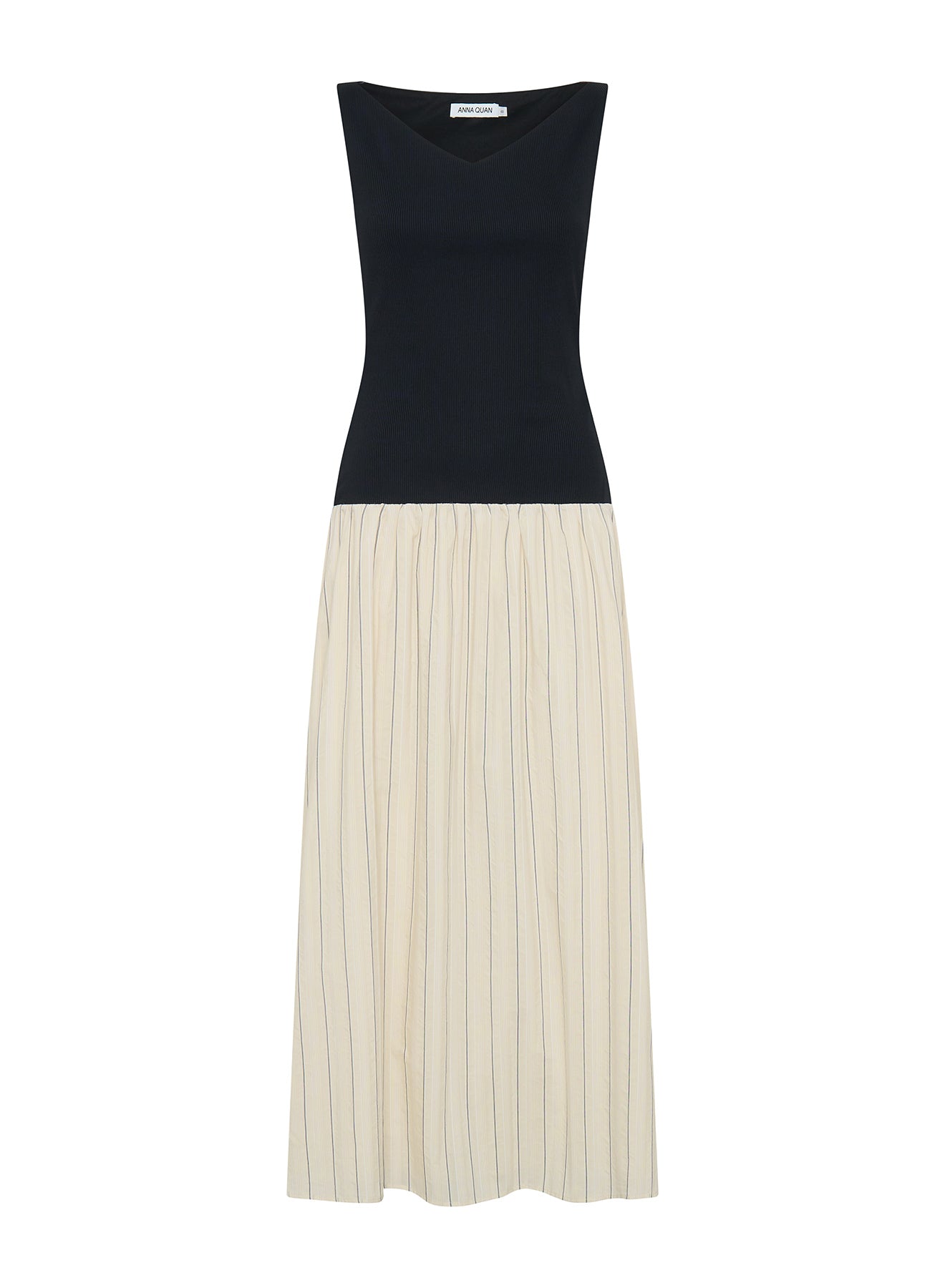 AINSLEY DRESS (MARSEILLES STRIPE)