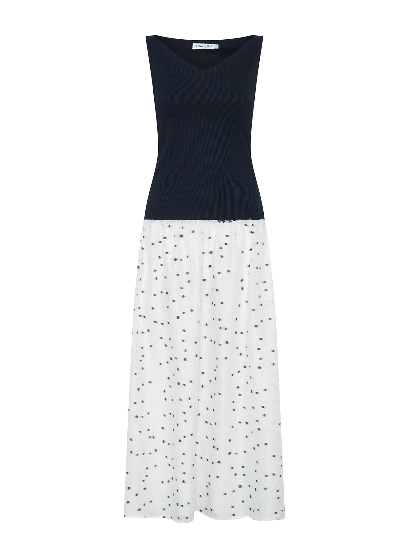 AINSLEY DRESS (VACATION SPOT/EBONY)