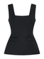 FELICITY TOP (BLACK WOOL)