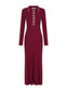 ANGELINA DRESS (CHERRY W/ SILENCE TRIM)