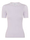 BEBE TOP (PURPLE MELANGE W/ SILENCE TRIM)