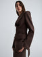 COLIN BLAZER (BROWN CHALK STRIPE)