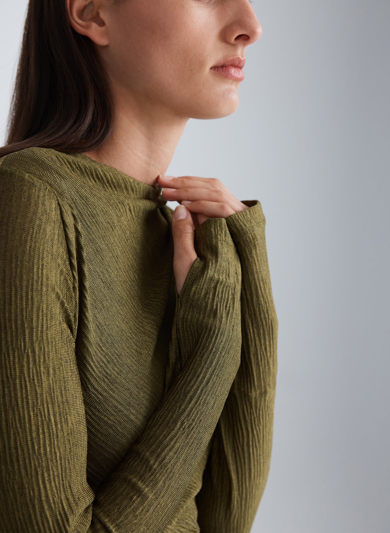 JAYME DRESS (MOSS)
