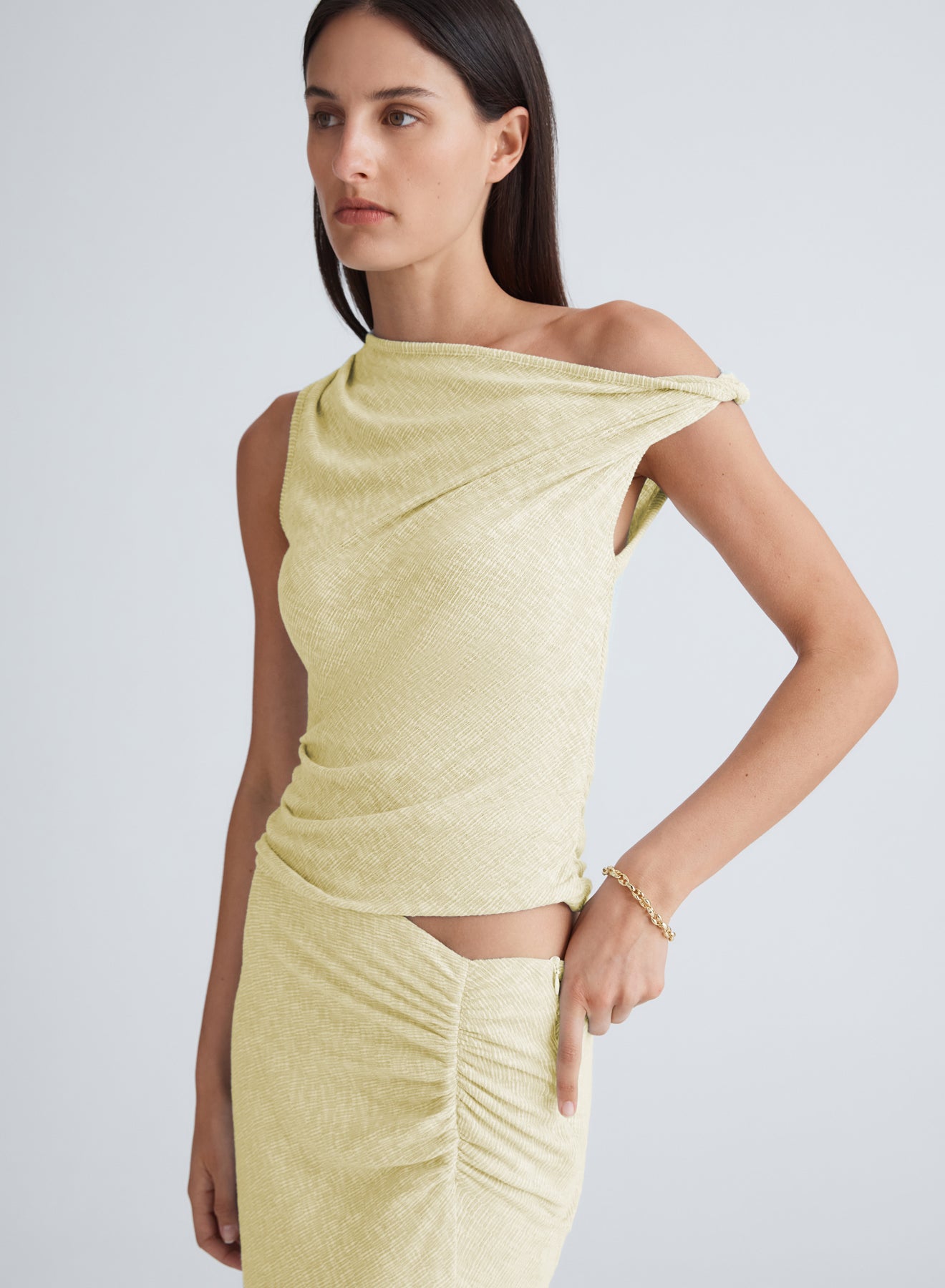 ELLEN TOP (YELLOW JERSEY)