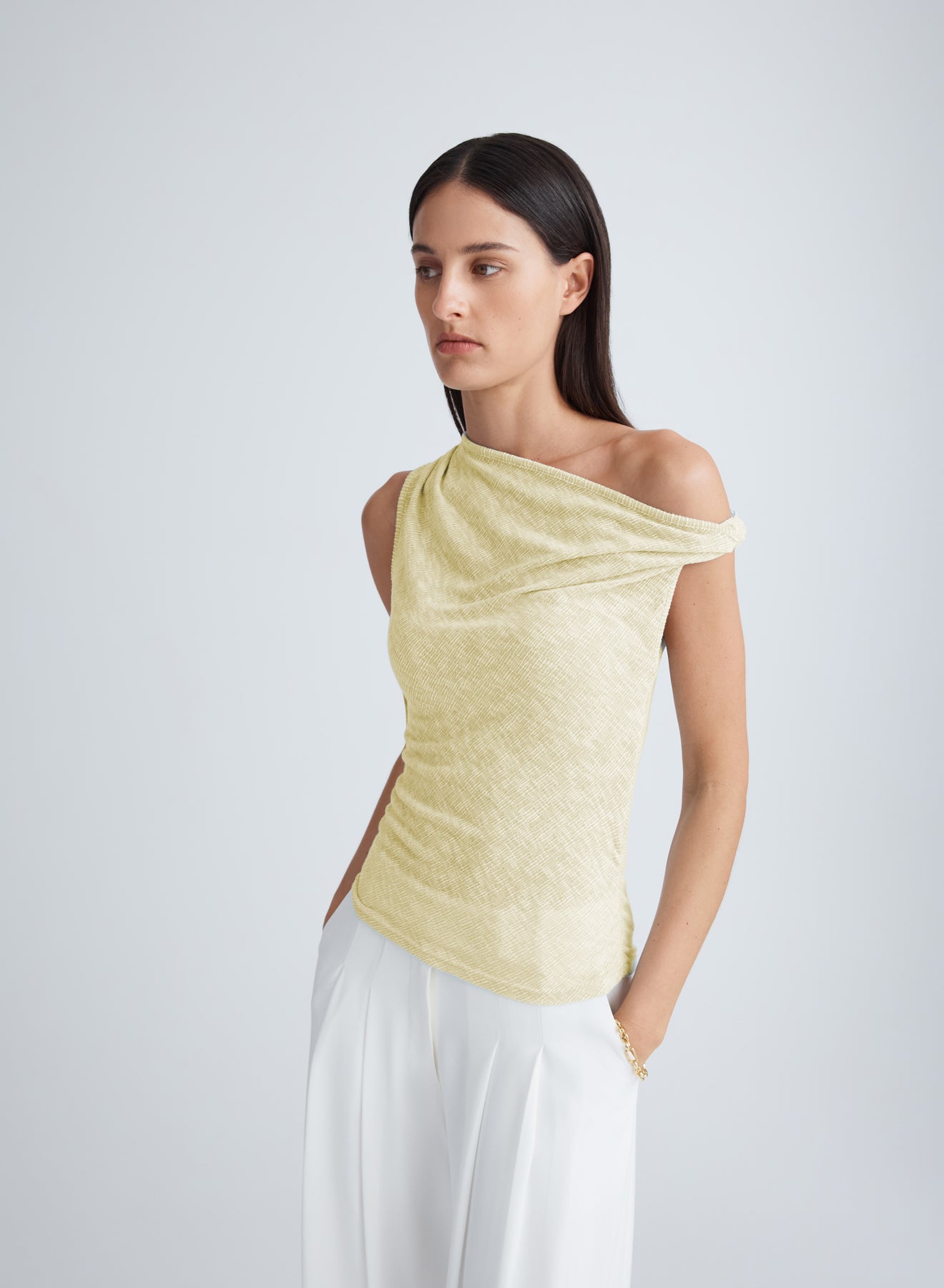 ELLEN TOP (YELLOW JERSEY)