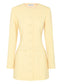 EVA DRESS (BUTTER)