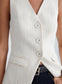 NICOLE VEST (IVORY)