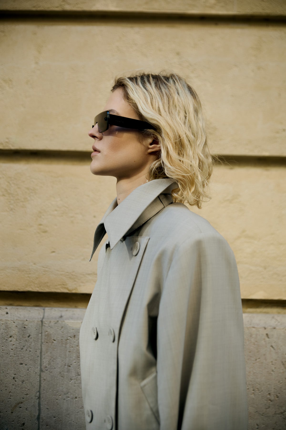 BOURDIN JACKET (CEMENT)