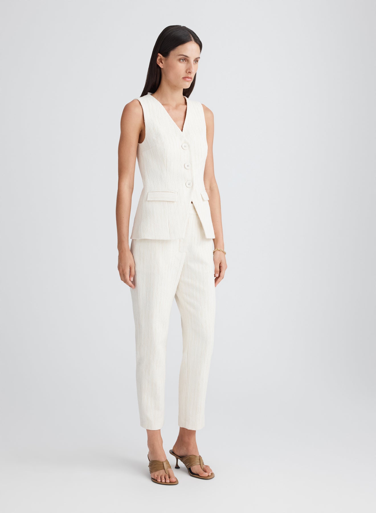 NICOLE VEST (IVORY)
