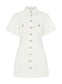 OLLIE DRESS (WHITE DENIM)