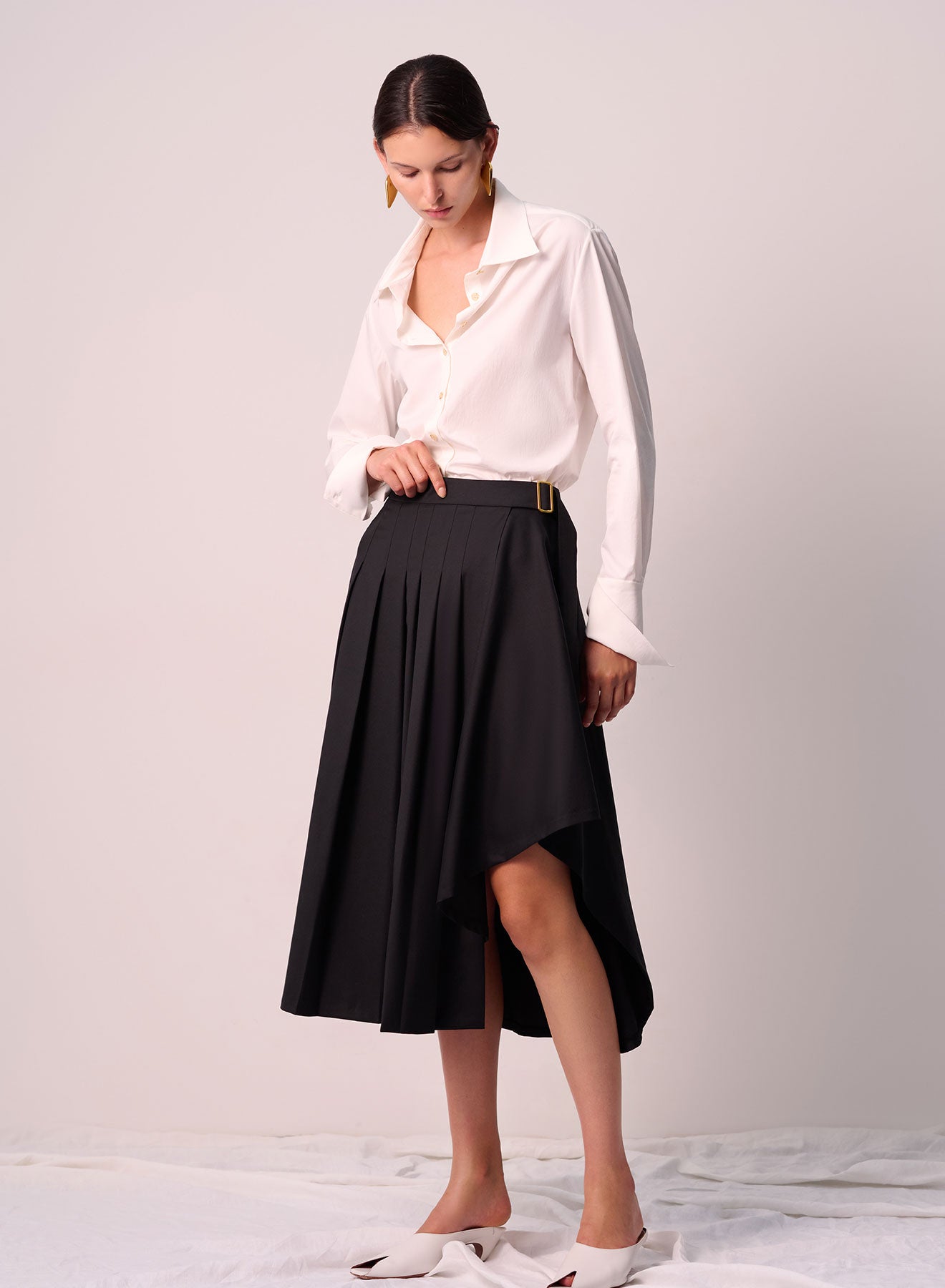 ODESSA SHIRT (SWAN)