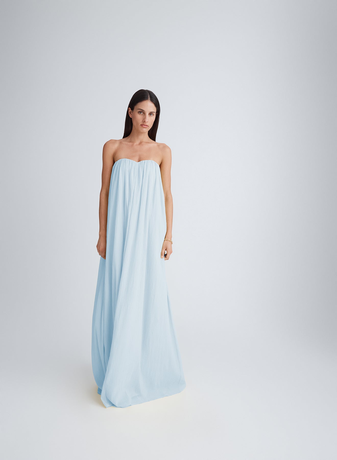 LARSA DRESS (BLUE MIST)