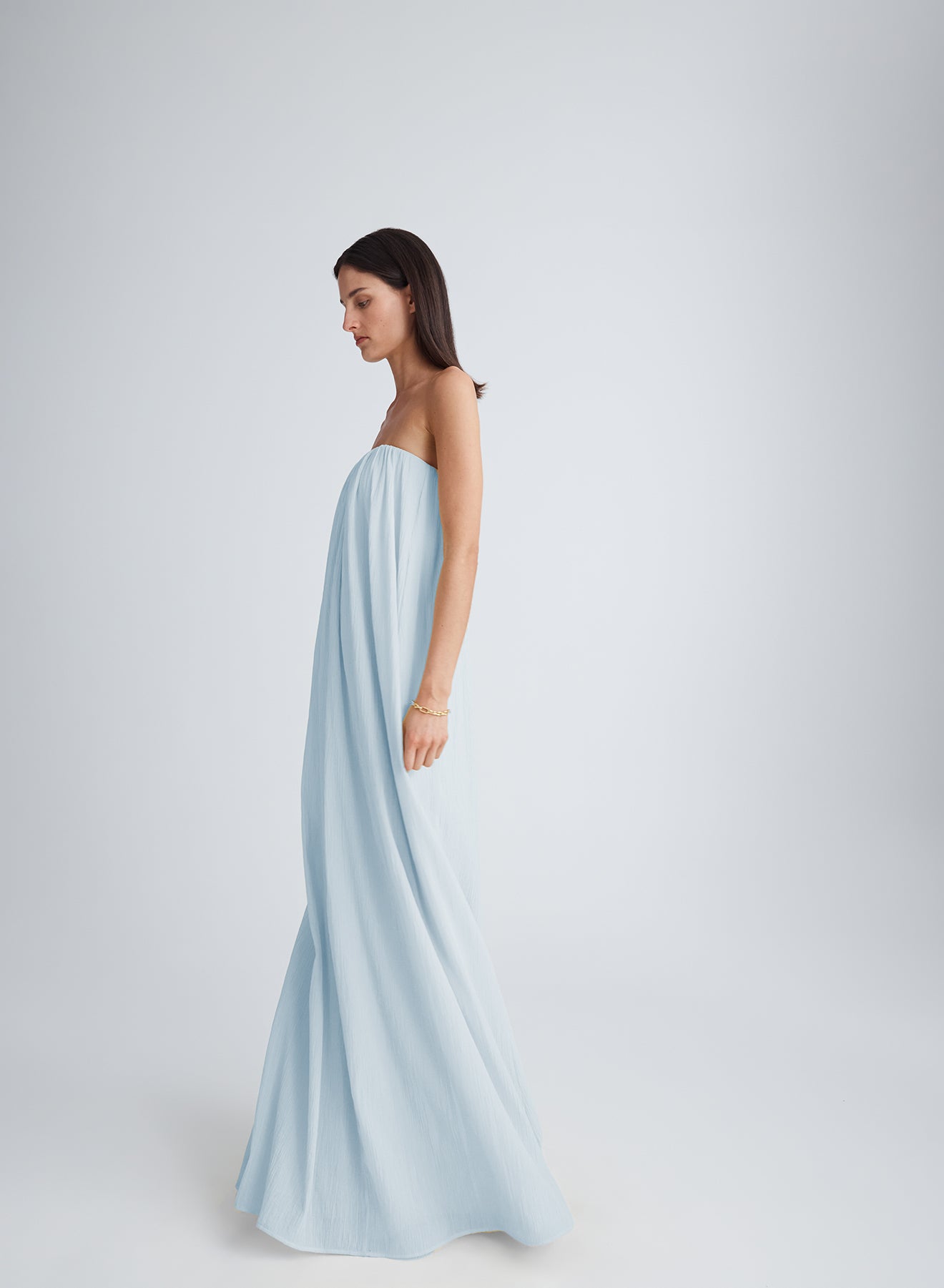 LARSA DRESS (BLUE MIST)