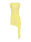 INDI DRESS (YELOW LACE)