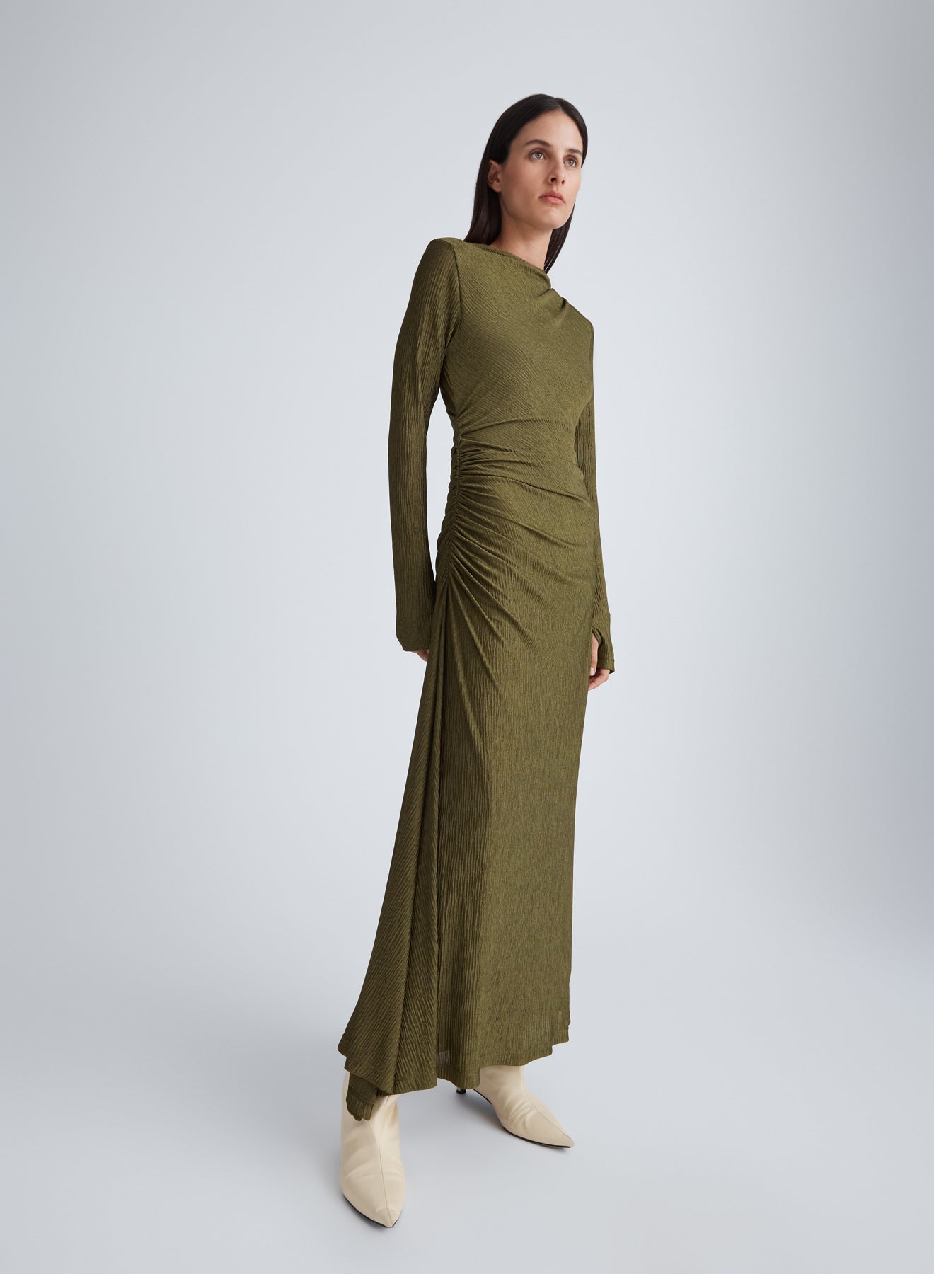 JAYME DRESS (MOSS)