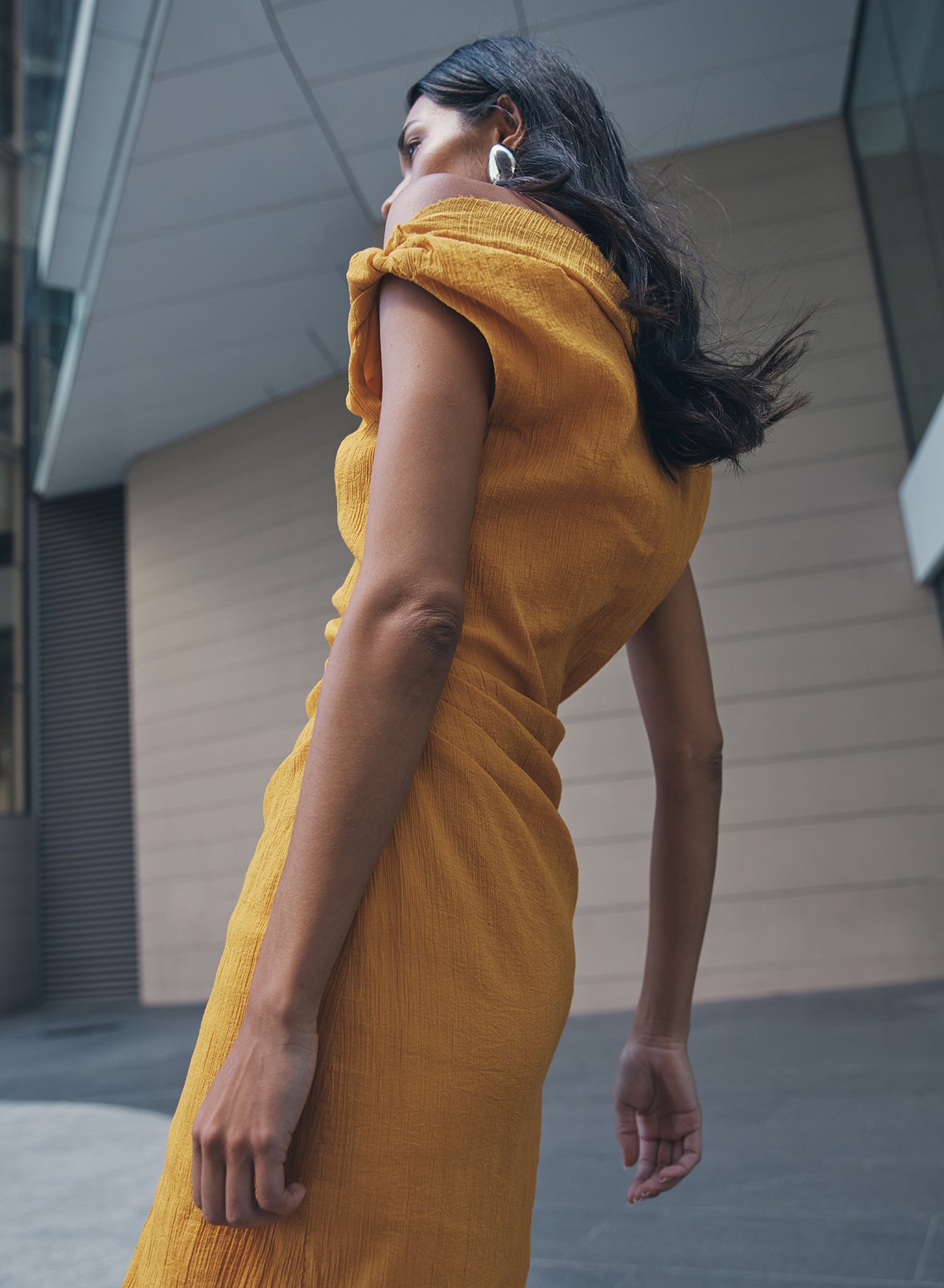 ELENI DRESS (TUMERIC)