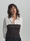 PIPPA TOP (DARK COCOA)