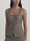 MARISOL TOP (TAUPE BROWN)