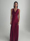 GABRIELLE DRESS (WINE)