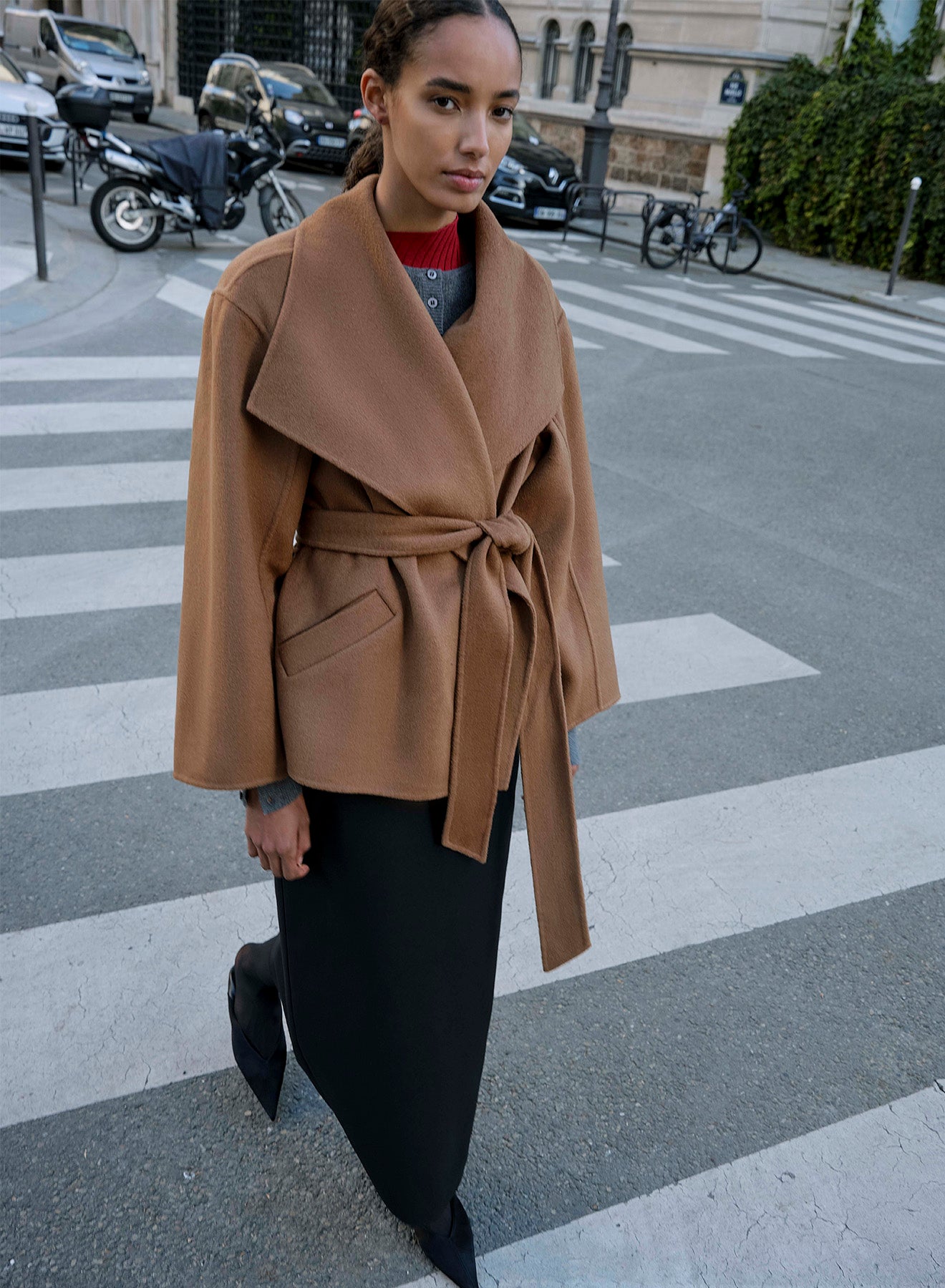 MARAIS COAT (CHESTNUT)